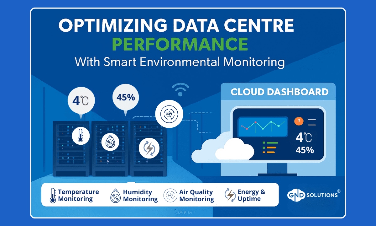 Smart environmental monitoring for data centres